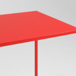 Konsoollaud Credenza MEMO METAL 100 punane Elutoamööbel Homewell 9