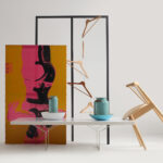 Kohvilaud LONGO 140 Valge Elutoamööbel Homewell 9