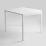 Söögilaud OBROOS METAL 80×80 valge Söögilauad Homewell 9