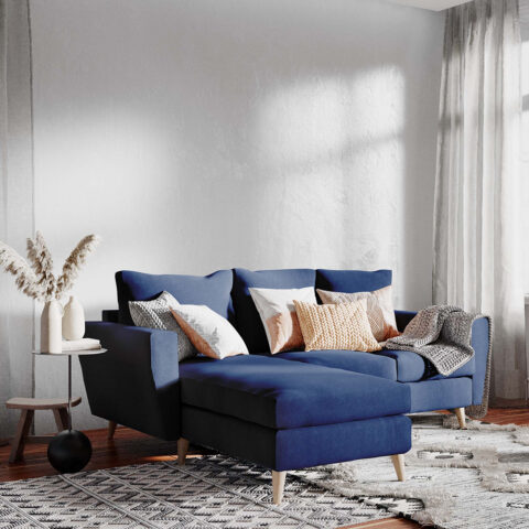 Nurgadiivan LOVER L tint(et80) naturaalne Elutoamööbel