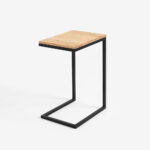 Kohvilaud Külglaud LUPE 30 tammepuit must Elutoamööbel Homewell 10