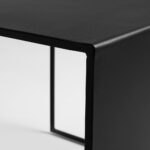 Kohvilaud 2seinaline metall 100×60 must Elutoamööbel Homewell 10