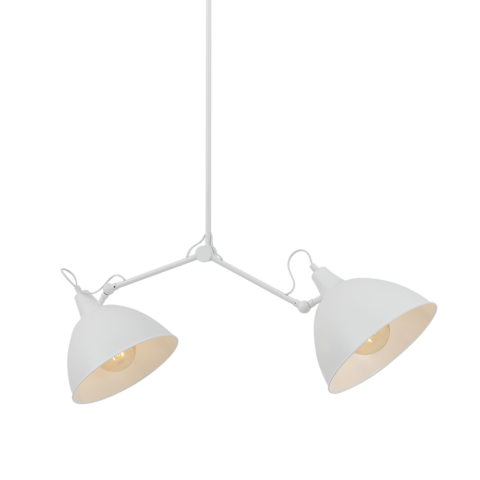 Laelamp COBEN KAKS PEA valge Laelambid