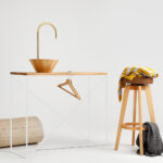 Konsoollaud Konsool MEMO SOLID WOOD 100 valge Elutoamööbel Homewell 6
