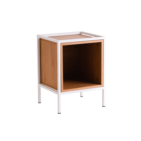 Riiul SKAP 1R1 BOKS valge Elutoamööbel