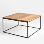 Kohvilaud TENSIO WOOD 80 tammespoon must Elutoamööbel Homewell 8