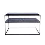 Kohvilaud MATRIX METAL 80 must Elutoamööbel Homewell 7