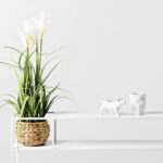 Konsoollaud SENSO FLOWER METAL 120 25L VALGE Elutoamööbel Homewell 9