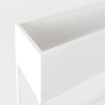 Metallist lillepott FIORINA 100x30x80 valge Sisustus Homewell 10