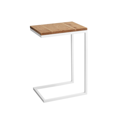 Abilaud LUPE 30 täispuit tamm valge Elutoamööbel