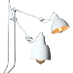 Seinalamp COBEN WALL 2 valge Sisustus Homewell 7