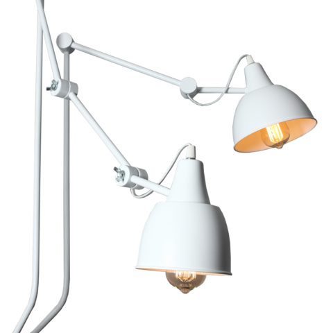 Seinalamp COBEN WALL 2 valge Sisustus