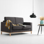 Kahekohaline diivanvoodi SCANDIC süsinikkiust (et95) naturaalne Diivanvoodid Homewell 12