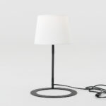 Laualamp SHADE LAMP vari valge ja musta jalaga Laualambid Homewell 10