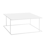 Kohvilaud WALT METAL 100×100 valge Elutoamööbel Homewell 9