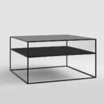 Kohvilaud 2 põrandale TENSIO METAL 80 must Elutoamööbel Homewell 9