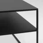 Kohvilaud 2 põrandale TENSIO METAL 80 must Elutoamööbel Homewell 10