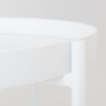 Kohvilaud HANNA METAL 601F valge Elutoamööbel Homewell 12