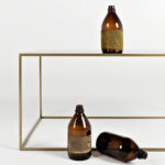 Kohvilaud TENSIO METAL 100×60 kuldne Elutoamööbel Homewell 10