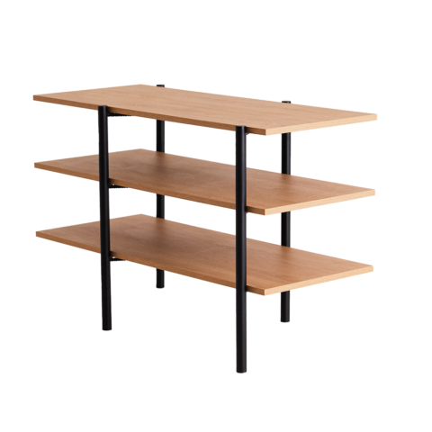 Konsoollaud RAVE BASIC 3F 110 tamm (3395) must Elutoamööbel