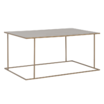 Kohvilaud WALT METAL 100×60 kuldne Elutoamööbel Homewell 7