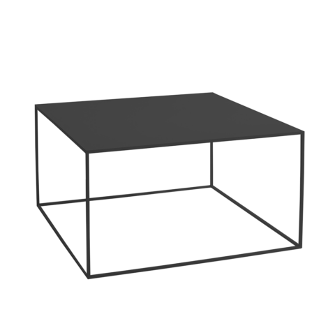 Kohvilaud TENSIO METAL 80 must Elutoamööbel