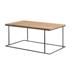 Kohvilaud WALT SOLID WOOD 100×60 puit must Elutoamööbel Homewell 7
