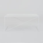 Kohvilaud MEMO METAL 100×60 Valge Elutoamööbel Homewell 10