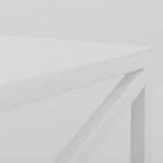 Kohvilaud MEMO METAL 100×60 Valge Elutoamööbel Homewell 11