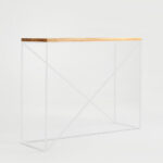 Konsoollaud Konsool MEMO SOLID WOOD 100 valge Elutoamööbel Homewell 7