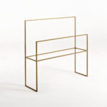 Vannitoa riidepuu BAREL BATH 90 kuldne Esik ja Garderoob Homewell 10