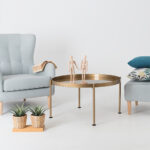 Kohvilaud HANNA METAL 801F kuldne Elutoamööbel Homewell 9