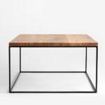 Kohvilaud TENSIO WOOD 100×100 tammevineer must Elutoamööbel Homewell 9