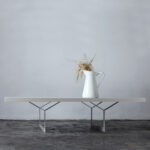 Kohvilaud LONGO 140 Valge Elutoamööbel Homewell 10