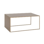 Kohvilaud 2seinaline metall 100×60 kuldne Elutoamööbel Homewell 7