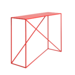 Konsoollaud Credenza MEMO METAL 100 punane Elutoamööbel Homewell 7