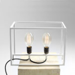 Laualamp METRIC laud valge Laualambid Homewell 11