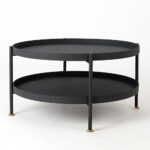 Kohvilaud HANNA METAL 602F must Elutoamööbel Homewell 8