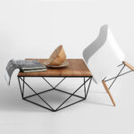 Kohvilaud DARYL SOLID WOOD 80 Tamm Must Elutoamööbel Homewell 9