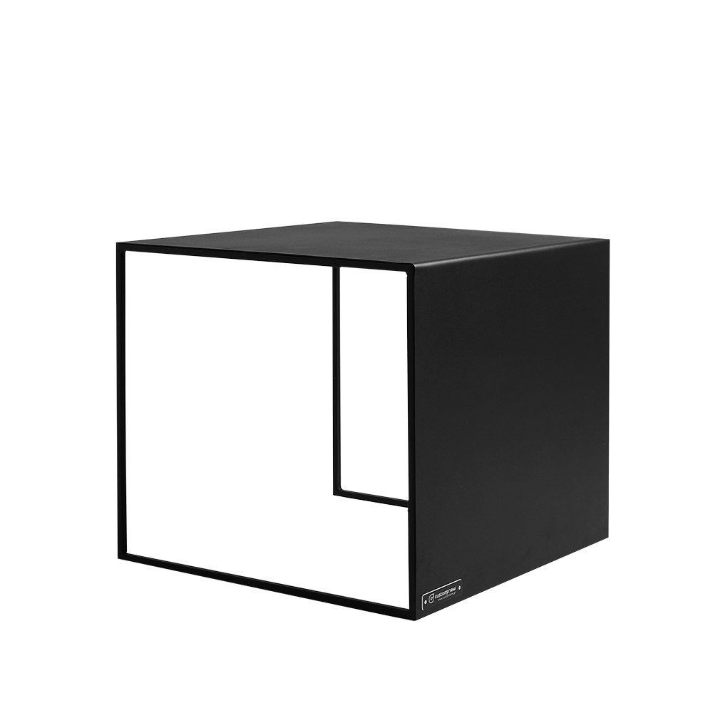 Kohvilaud 2WALL METAL 50 must Elutoamööbel Kohvilaud 2WALL METAL 50 must Elutoamööbel