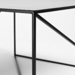 Kohvilaud MEMO METAL 80×80 Must Elutoamööbel Homewell 11