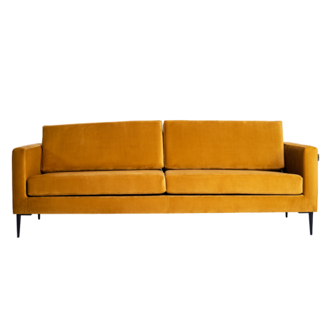 3kohaline diivan VERGAN kannatuslill (rv41) must Diivanid