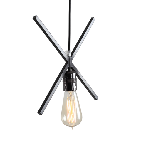 Seinalamp Xlamp must Sisustus