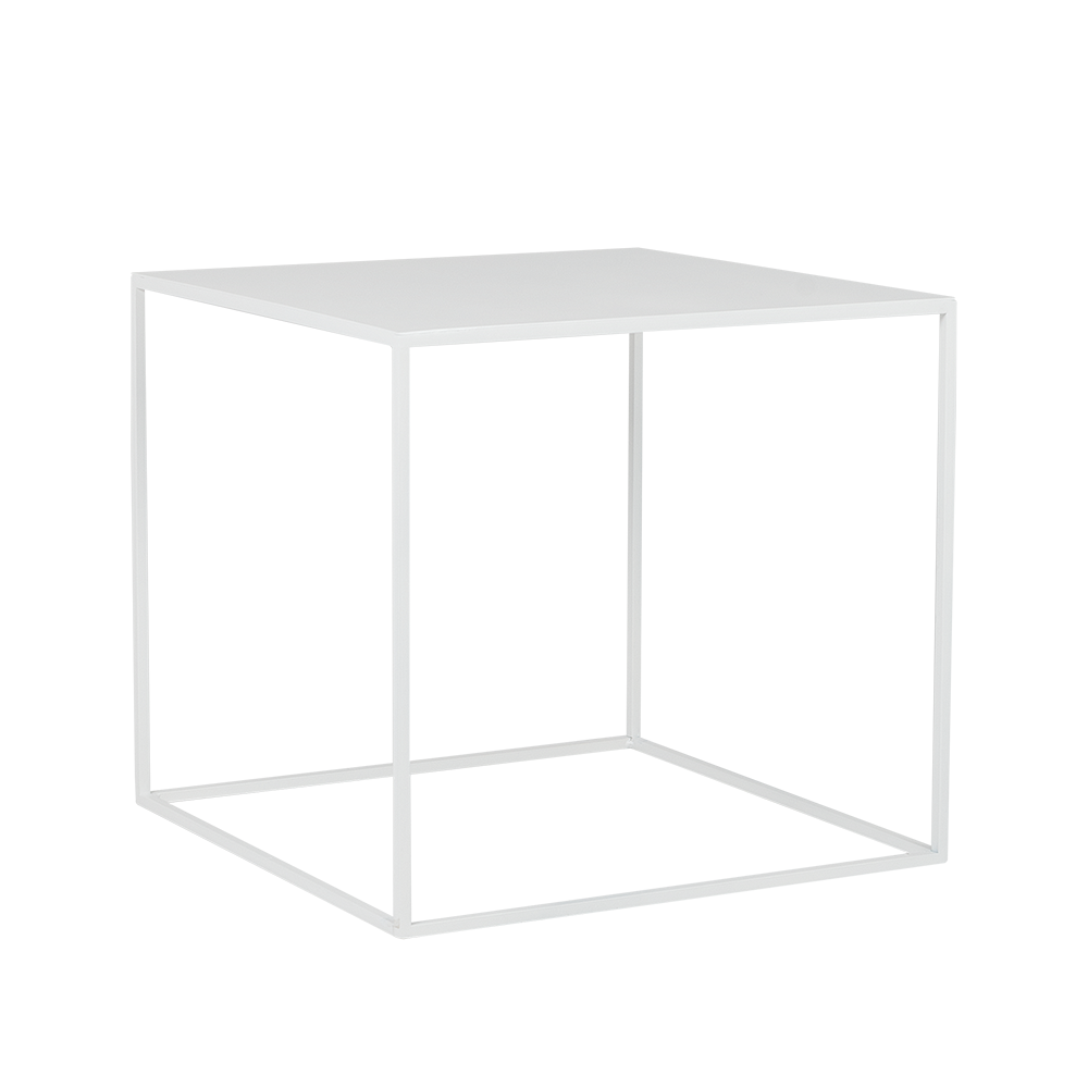 Kohvilaud TENSIO METAL 50 valge Elutoamööbel Kohvilaud TENSIO METAL 50 valge Elutoamööbel