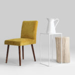 Kohvilaud / abilaud TENSIO METAL 30 valge Elutoamööbel Homewell 10