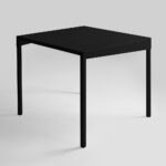 Söögilaud OBROOS METALL 80×80 must Söögilauad Homewell 8