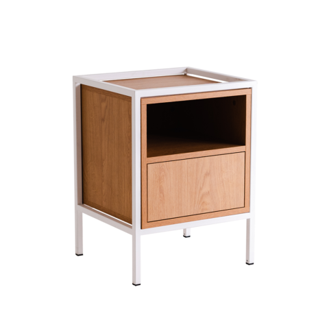 Sahtliga riiul SKAP 1/1 valge Elutoamööbel