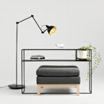 Põrandalamp Coben must Põrandalambid Homewell 8