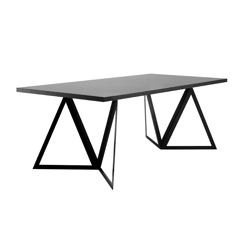 Söögilaud SHERWOOD 200×100 Must Must Söögilauad Söögilaud SHERWOOD 200×100 Must Must Söögilauad