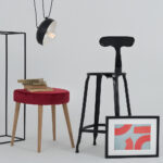 Laelamp POPO FLAT L 1 must Laelambid Homewell 10